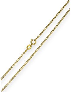 Cadena eslabón ancla oro 18k - 51cm 2