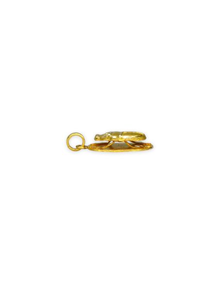 Colgante escarabajo oro 18k - 2.6cm - Joyería Orocash