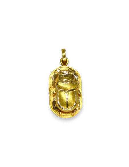 Colgante escarabajo oro 18k - 2.6cm - Joyería Orocash