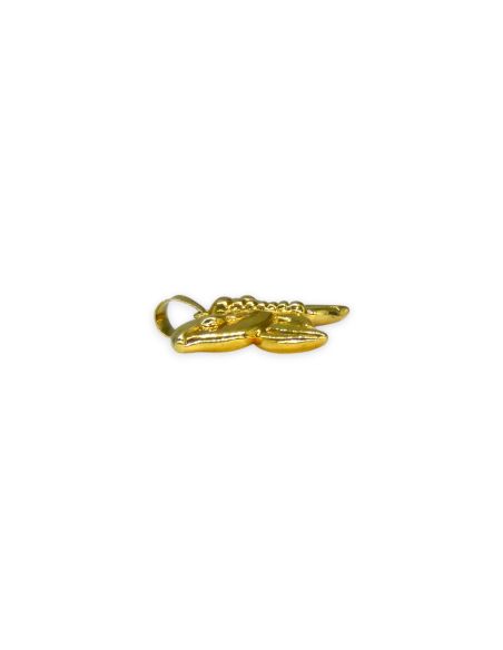 Colgante mariposa hueca oro 18k - 2.5cm - Joyería Orocash