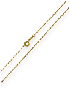 Cadena eslabón forzada 53cm oro 18k - Joyería Orocash 2