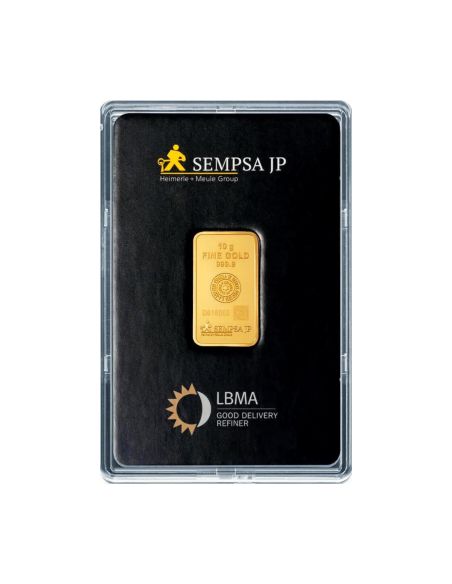 Lingote de Oro 24K - 10g | Consulta Precio y Disponibilidad - Joyería Orocash