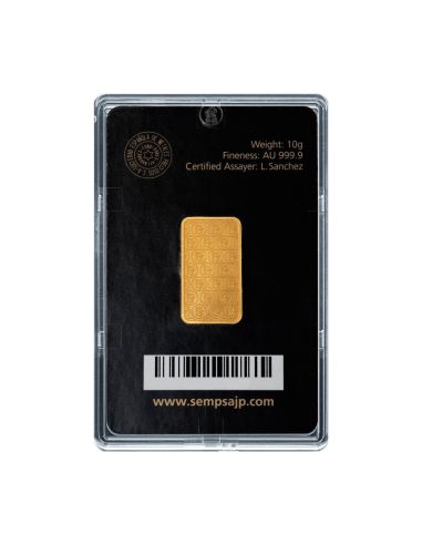 Lingote de Oro 24K - 10g | Consulta Precio y Disponibilidad - Joyería Orocash
