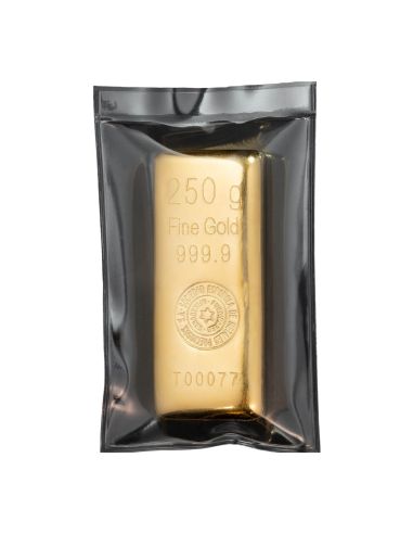 Lingote Oro de 250 gramos SEMPSA