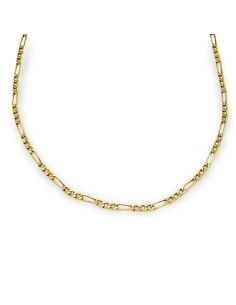 Cadena eslabón 3x1 62cm oro 8k - Joyería Orocash