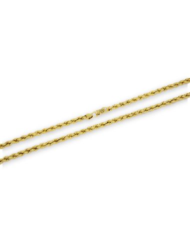 Cadena cordón fino 62cm oro 18k - Joyería Orocash