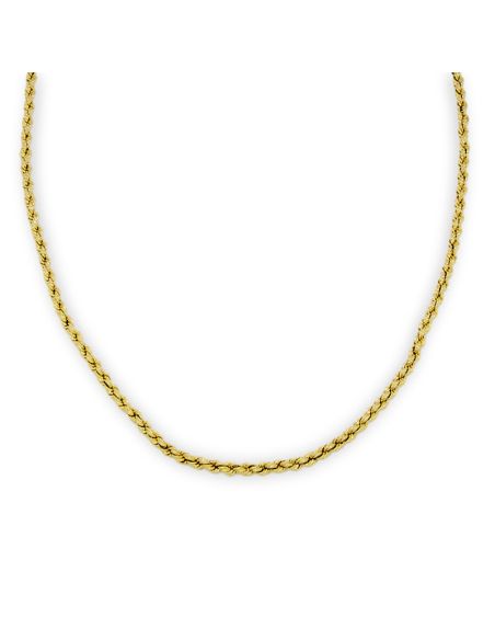 Cadena cordón fino 62cm oro 18k - Joyería Orocash