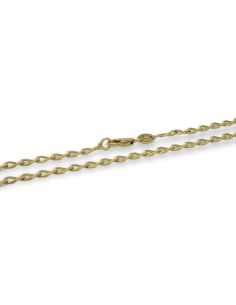 Cadena eslabón bilbao 49cm oro 18k - Joyería Orocash 2