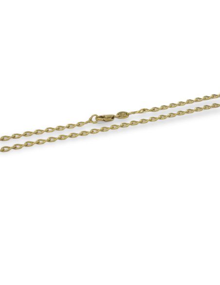 Cadena eslabón bilbao 49cm oro 18k - Joyería Orocash