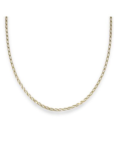 Cadena eslabón bilbao 49cm oro 18k - Joyería Orocash