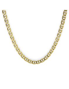 Cadena eslabón ancla 51cm oro 18k - Joyería Orocash