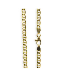 Cadena eslabón ancla 51cm oro 18k - Joyería Orocash 2