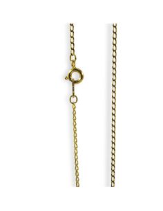 Cadena eslabón bilbao 40cm oro 18k - Joyería Orocash 2