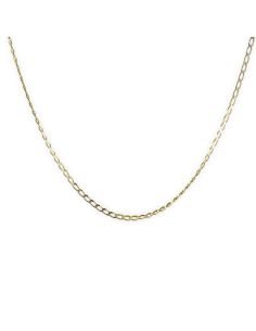 Cadena eslabón bilbao 40cm oro 18k - Joyería Orocash