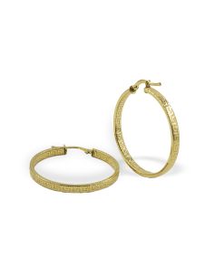 Pendientes aro Versace oro 18k - Joyería Orocash 2