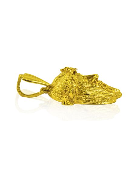 Colgante cabeza cristo 3.8cm oro 18k - Joyería Orocash