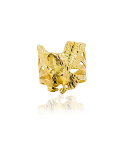 Anillo águila oro 18k - Joyería Orocash