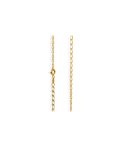 Cadena eslabón bilbao 60cm oro 18k - Joyería Orocash