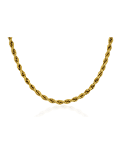 Cadena cordón mediano 63cm oro 18k - Joyería Orocash