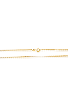 Cadena eslabón bilbao 69cm oro 18k - Joyería Orocash 2