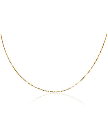 Cadena eslabón bilbao 69cm oro 18k - Joyería Orocash
