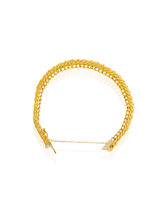 Pulsera princesa flechas c. seguridad 18cm oro 18k - Joyería Orocash 2