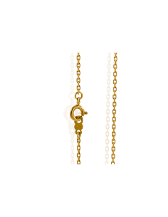 Cadena eslabón forzada 51cm oro 18k - Joyería Orocash 2