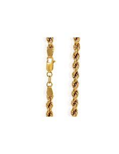 Cadena cordón mediano 40cm oro 18k - Joyería Orocash 2