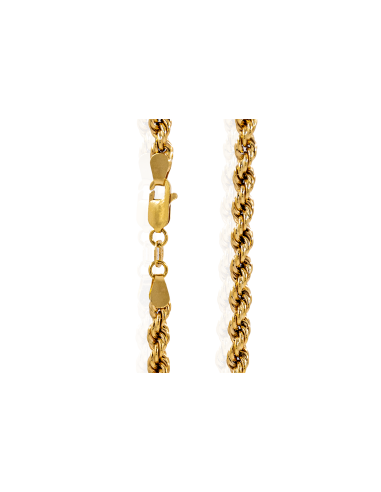Cadena cordón mediano 40cm oro 18k - Joyería Orocash