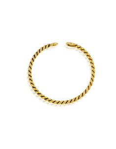 Pulsera Genoveva 6.5cm oro 18k - Joyería Orocash 2
