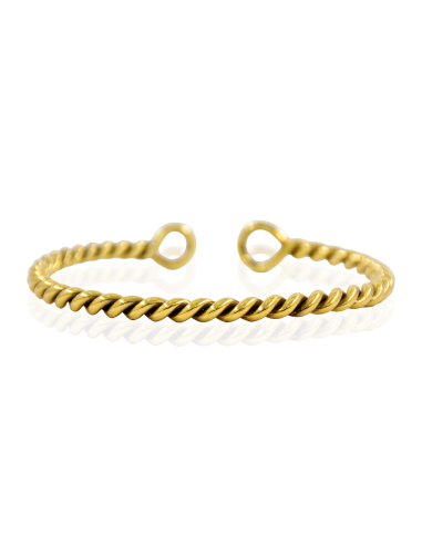 Pulsera Genoveva 6.5cm oro 18k - Joyería Orocash