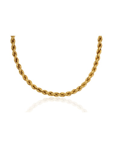 Cadena cordón mediano 71cm oro 18k - Joyería Orocash