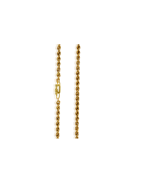 Cadena cordón mediano 62cm oro 18k - Joyería Orocash