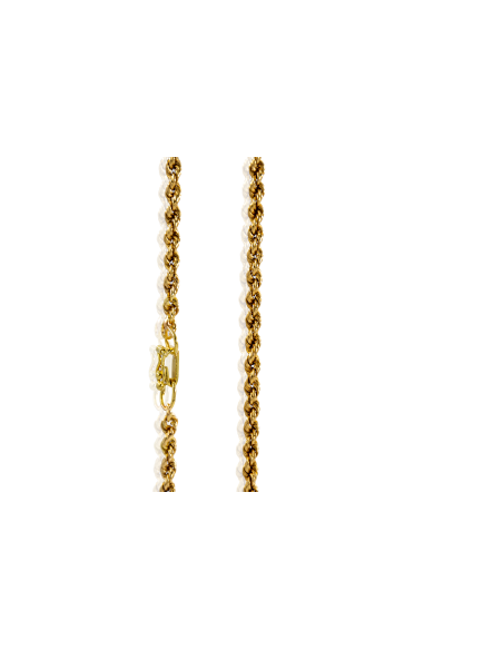 Cadena cordón mediano 62cm oro 18k - Joyería Orocash