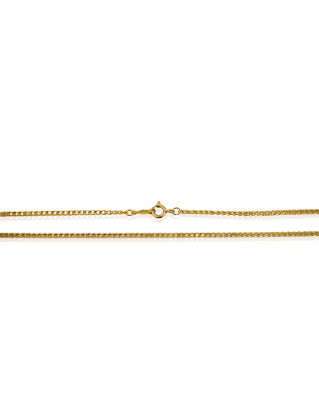 Cadena eslabón bilbao 45cm oro 18k - Joyería Orocash