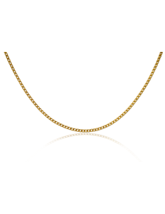 Cadena eslabón bilbao 45cm oro 18k - Joyería Orocash
