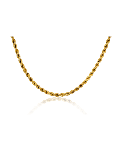 Cadena cordón mediano 60cm oro 18k - Joyería Orocash
