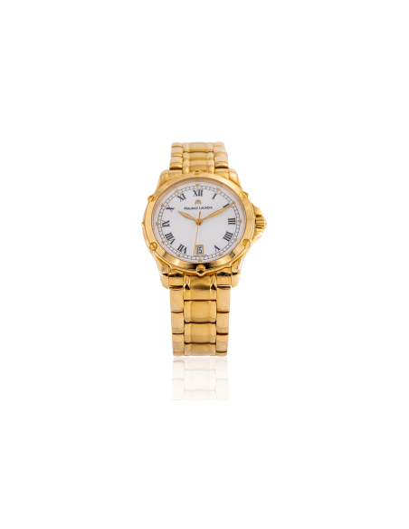 Reloj caballero Maurice Lacroix 19cm oro 18k - Joyería Orocash