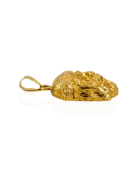 Colgante cabeza cristo 3.2cm oro 18k - Joyería Orocash
