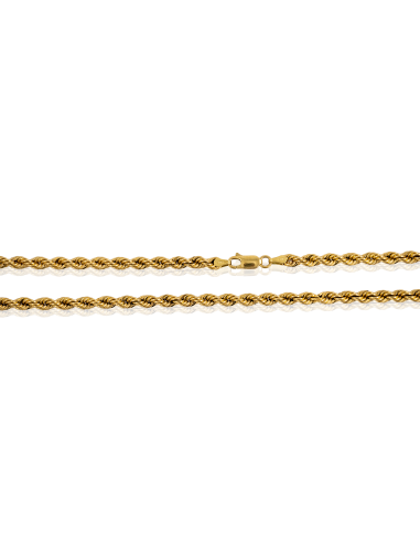 Cadena cordón fino 60cm oro 18k - Joyería Orocash