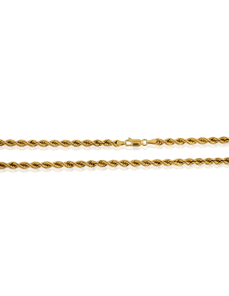 Cadena cordón fino 60cm oro 18k - Joyería Orocash
