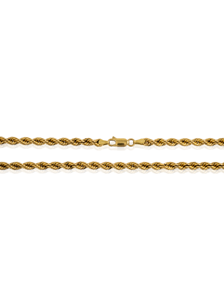 Cadena cordón fino 60cm oro 18k - Joyería Orocash