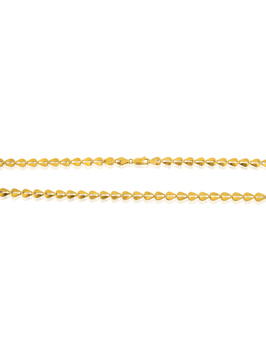 Gargantilla espiga calada central 46cm oro 18k - Joyería Orocash