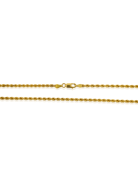 Cadena cordón fino 49cm oro 18k - Joyería Orocash