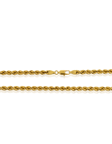 Cadena cordón mediano 60cm oro 18k - Joyería Orocash