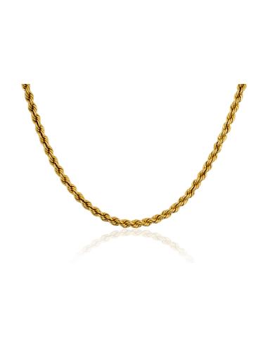 Cadena cordón mediano 60cm oro 18k - Joyería Orocash