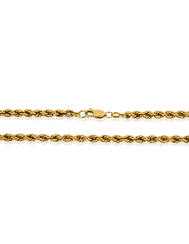 Cadena cordón mediano 65cm oro 18k - Joyería Orocash