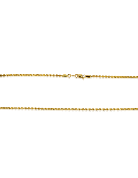 Cadena cordón finito 39cm oro 18k - Joyería Orocash