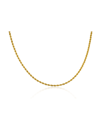 Cadena cordón finito 39cm oro 18k - Joyería Orocash