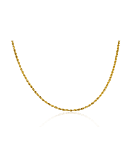 Cadena cordón finito 39cm oro 18k - Joyería Orocash